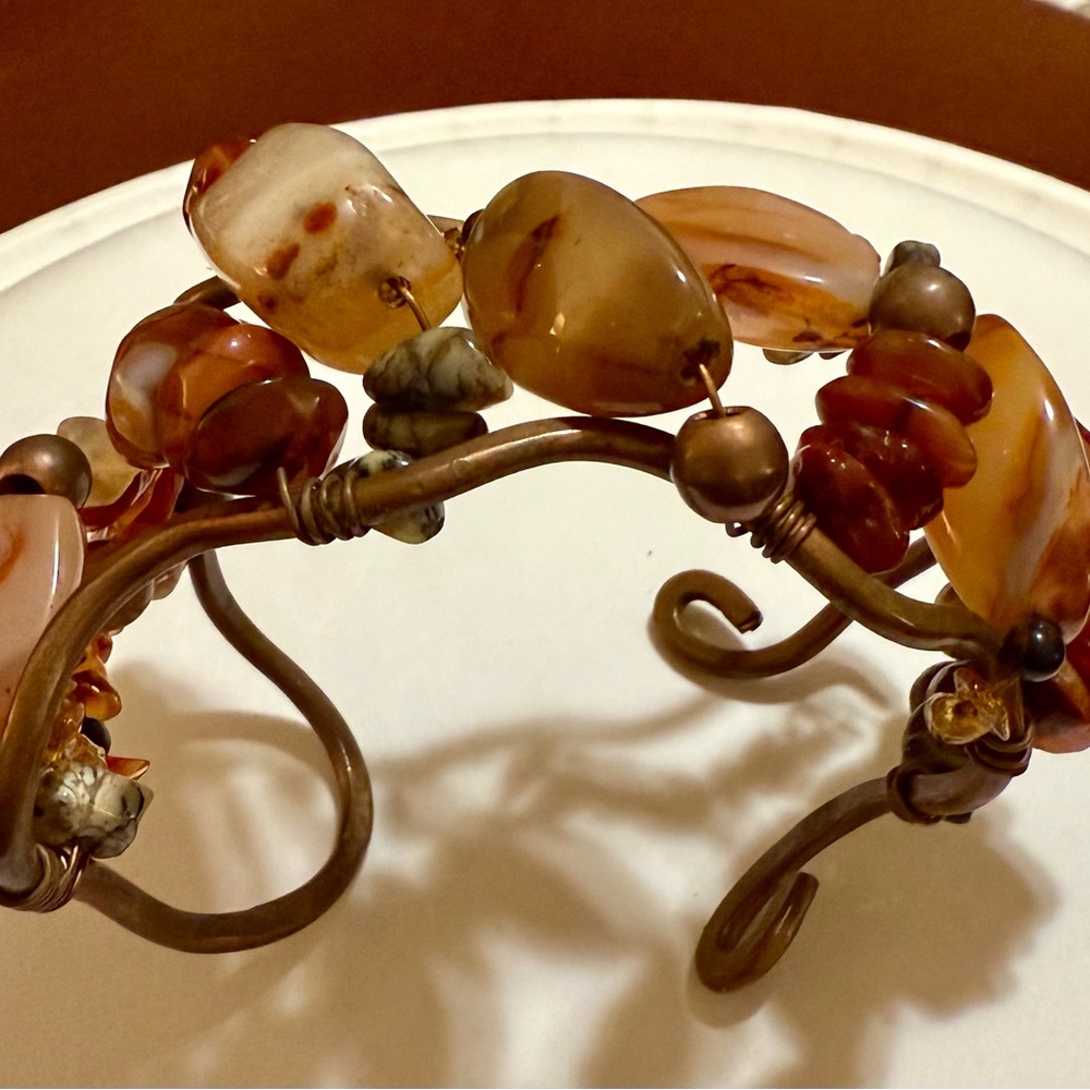 Funky Chunky Multi-Stone Bracelet - Picture 4 of 16